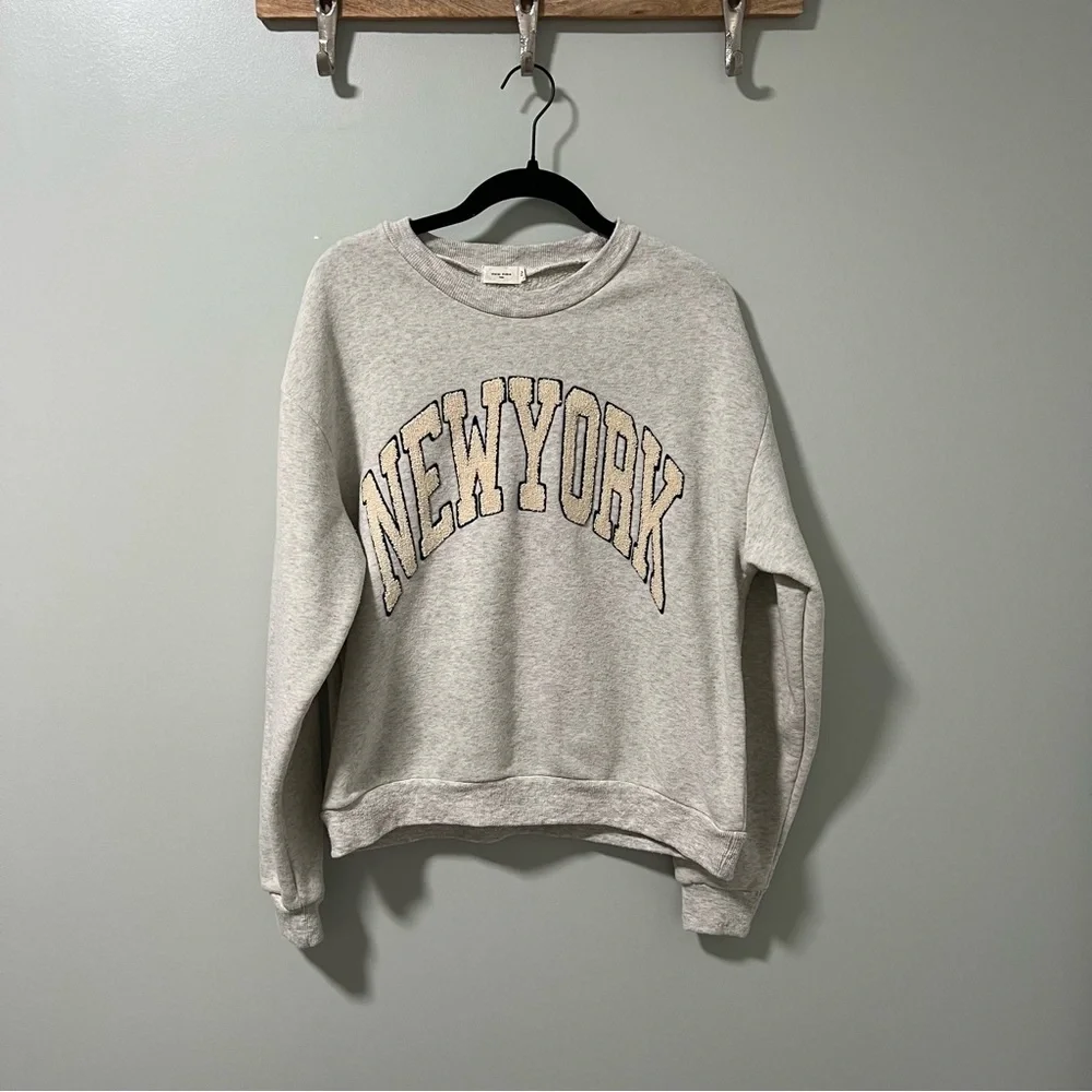 New York Sherpa Crewneck Sweatshirt - Picture 3 of 8